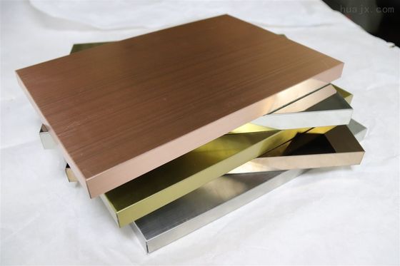 4X8 Tłoczony panel o strukturze plastra miodu ze stali nierdzewnej do panelu ściennego