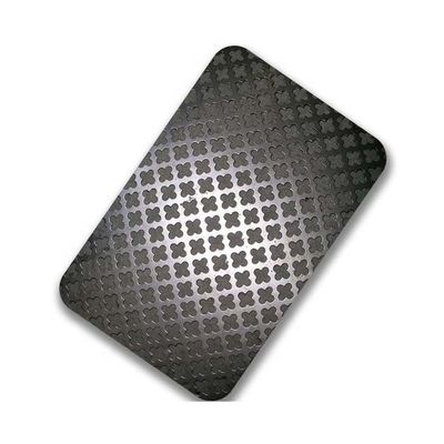 Szerokość 600-1500 mm Dekoracyjna blacha perforowana Płyta perforowana ze stali nierdzewnej ASTM