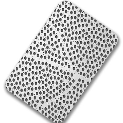 Płyta dziurkacza ze stali nierdzewnej JIS 1,2 mm 0,5 mm Blacha ze stali nierdzewnej z okrągłymi otworami