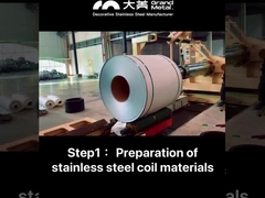 Cewka i arkusze ze stali nierdzewnej walcowanej na zimno